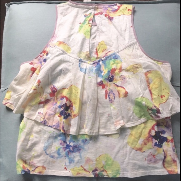 Anthropologie Meadow Rue Cantara Printed Tank Small NWT Retail $68 - Picture 9 of 13